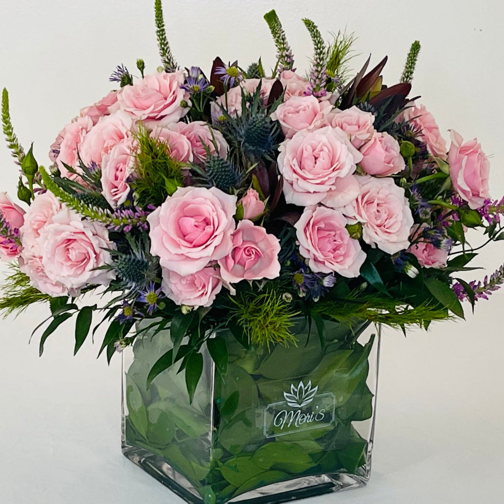 Magia Rosa - 50 Rosas Rosas Mini