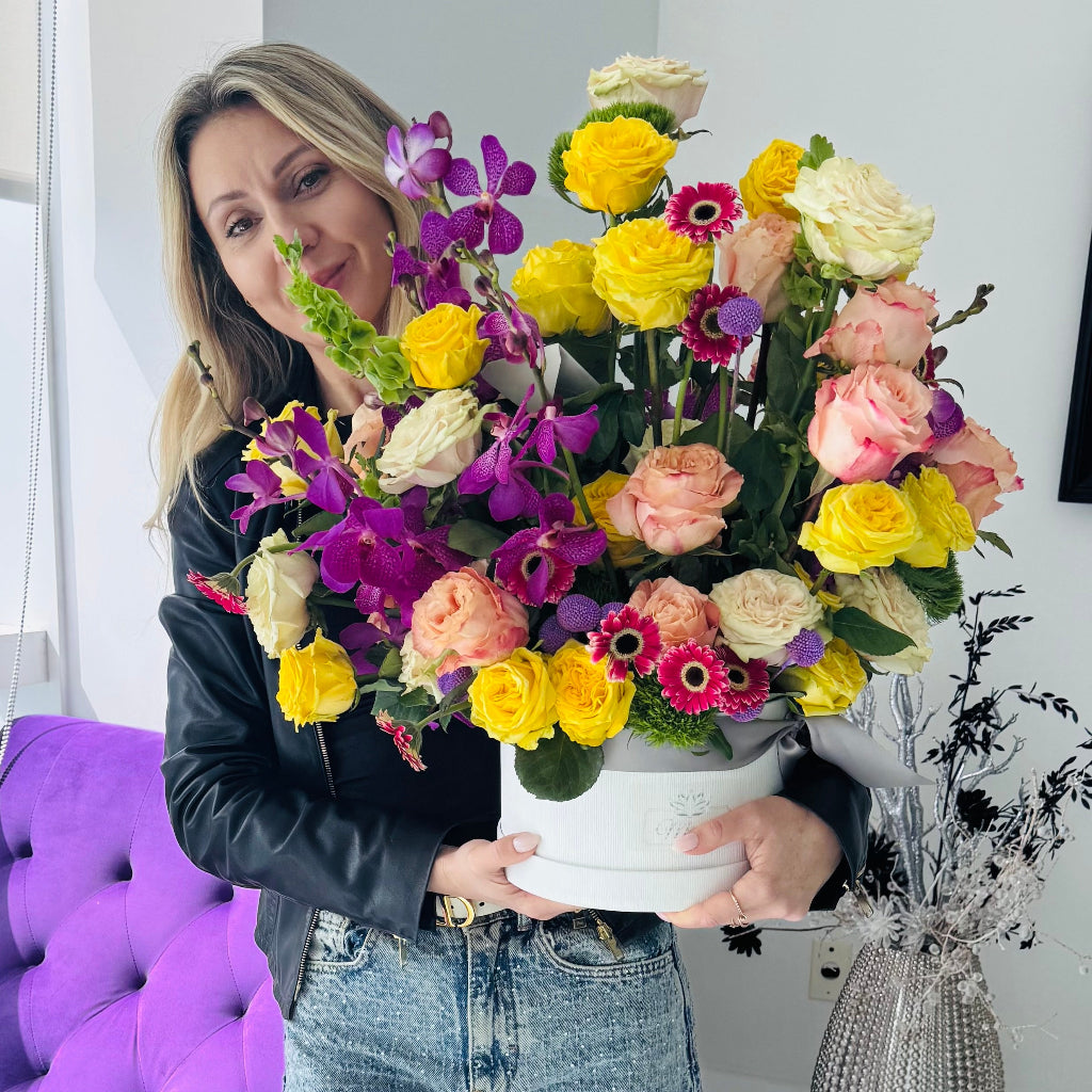 Rainbow Roses