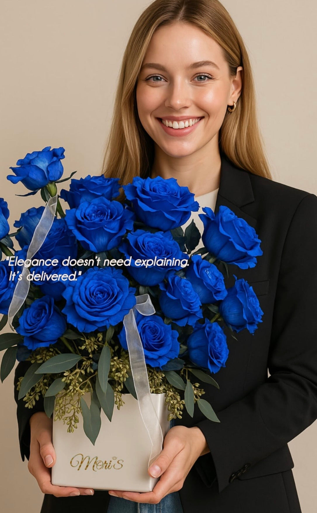 Azure Dreams 25 Roses