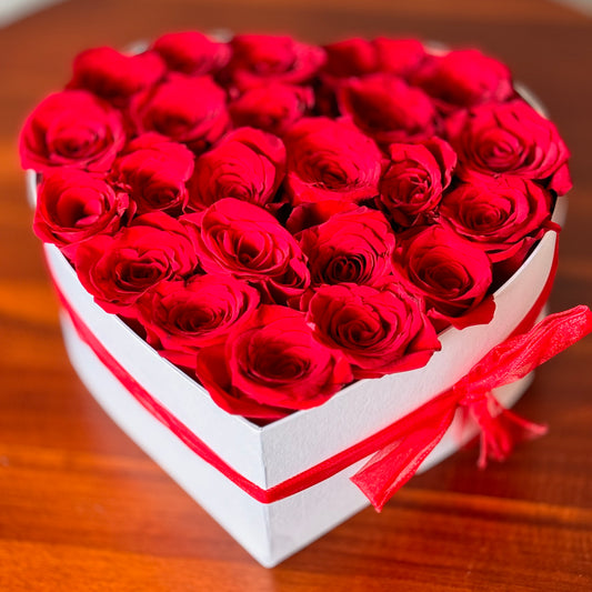 Heartfelt Touch - 24 Red Roses