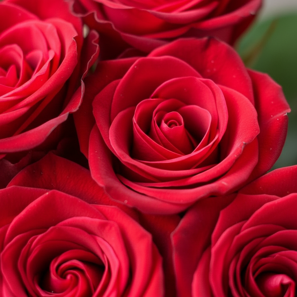 Heartfelt Touch - 24 Red Roses