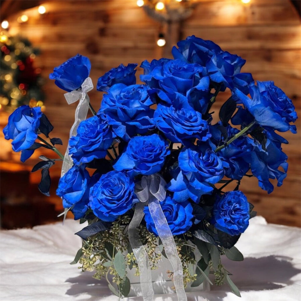Sueños Azules 25 Rosas 