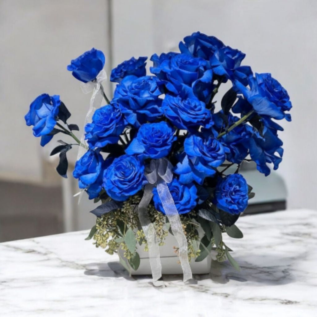 Sueños Azules 25 Rosas 