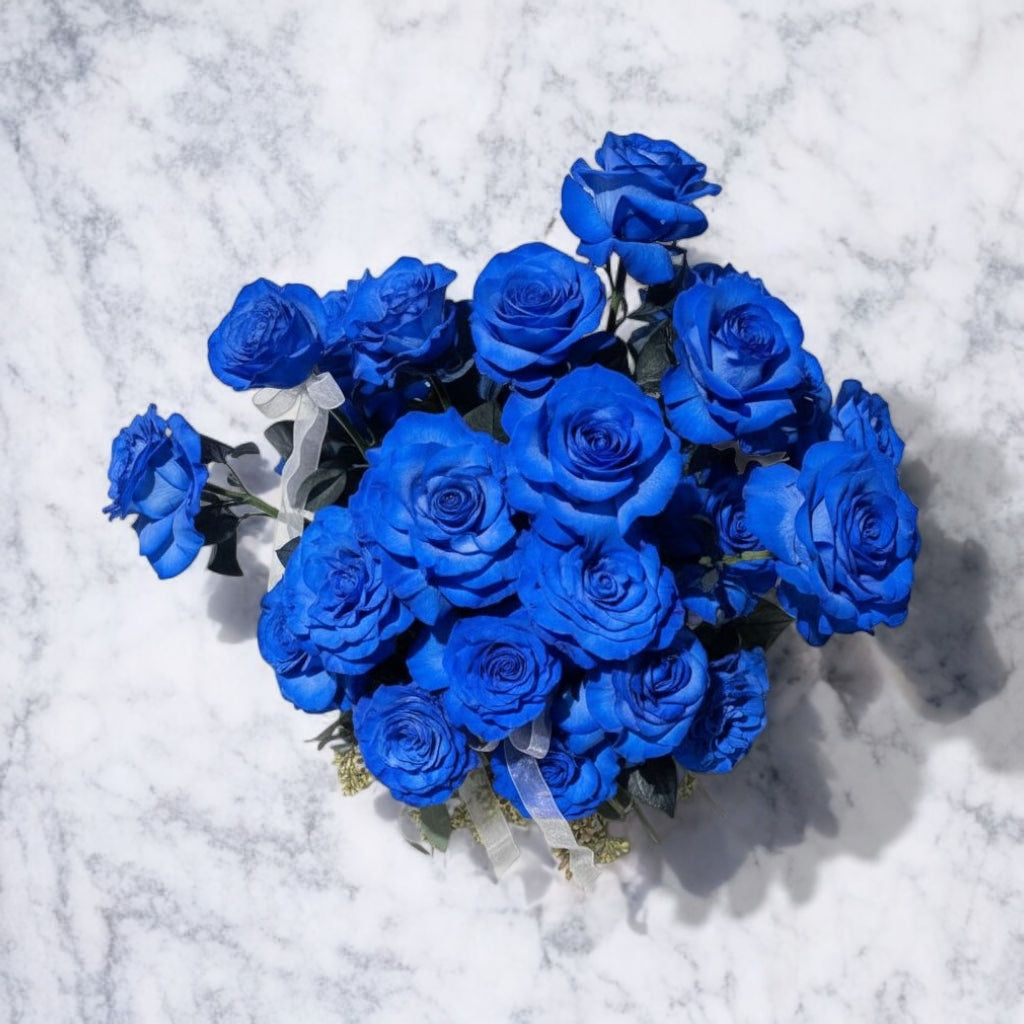 Azure Dreams 25 Roses